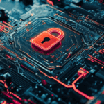 Digital padlock symbolizing secure and ethical use of AI and customer data in retail businesses